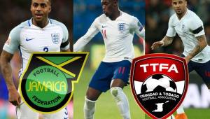14 de los 23 jugadores que convocó Inglaterra en esta recién fecha FIFA, son de diferentes orígenes. Algunos pudieron jugar con Jamaica y otros con Trinidad y Tobago.