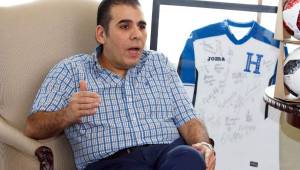 Mario Faraj, ejecutivo de Diunsa, habló sobre el perfil que debe tener el técnico de la Selección de Honduras. FOTOS: Neptalí Romero