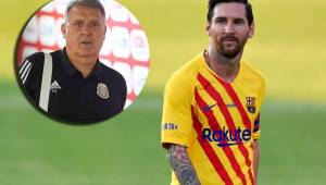 Según Zubizarreta, Messi tiene poder para poner y quitar a los técnicos en el Barcelona.