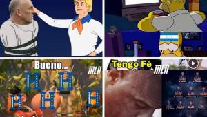 Los crueles memes contra Honduras y Fabián Coito tras la goleada recibida a manos de México en el estadio Azteca.