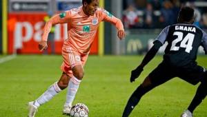 El volante hondureño Andy Najar confirmó que solo recibió un golpe y que estará listo para jugar el fin de semana con el Anderlecht.