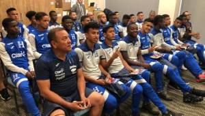 Los jugadores de la Selección Sub-20 de Honduras se muestran listos para su debut en el Mundial de Polonia.