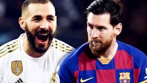 Benzema y Lionel Messi son los mejores goleadores en La Liga de España.