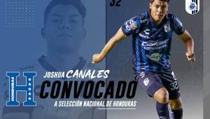 El Querétaro de México envió un mensaje al volante hondureño Joshua Canales quien se integró este jueves a la Selección Nacional.