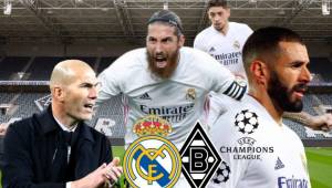 Real Madrid y Mönchengladbach se enfrentan en la jornada dos de la Champions League. Los merengues están obligados a ganar y este es el 11 titular que prepara Zidane.