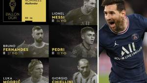 La revista France Football anunció vía Twitter los candidatos al Balón de Oro de la temporada 2020/21. En la lista figuran Lionel Messi y Cristiano Ronaldo.
