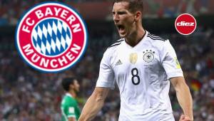 Goretzka llegará la próxima temporada al Bayern. El alemán interesó a equipos como Barcelona y Real Madrid.