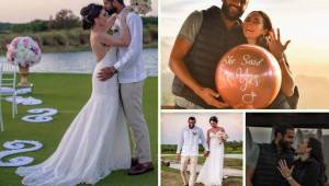 El portero del Olimpia y de la Selección Nacional, Edrick Menjivar, celebró su matrimonio el pasado fin de semana. El futbolista posteó en sus redes sociales las imágenes de su boda.