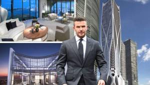 David Beckham paga 40 millones de euros por un piso en el rascacielos de Zaha Hadid en Miami, Estados Unidos. Esto es un lujo.