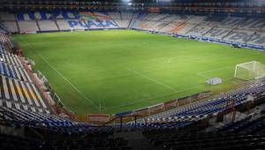 Así lució el estadio Hidalgo.