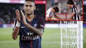 Neymar también dedicó unas palabras de homenaje a Ronaldinho por su retiro del fútbol. Fotos AFP