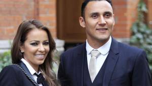 Keylor Navas y Andrea Salas se casaron en el 2014 y desde entonces formaron una familia.