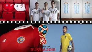 A falta de 67 días para el Mundial de Rusia 2018, las diferentes marcas deportivas ha sacado a la luz sus nuevos modelos para los países participantes. ¡Costa Rica está en el top 10!