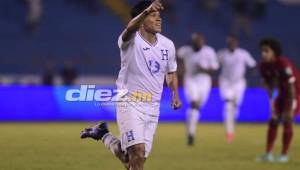 Bryan Moya marcó un gol ante Panamá, pero no fue suficiente para sumar puntos en San Pedro Sula.