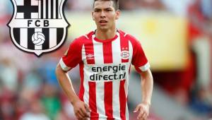 Chucky Lozano es el referente del PSV y buscará hacerle daño al Barcelona.