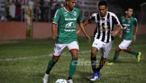 Selvin Guevara ya sudó la elástica de Marathón en el amistoso frente a Honduras Progreso en el Micheletti.