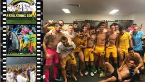 Mientras Honduras lloraba la eliminación en el ANZ Stadium, en el otro lado de la moneda; Australia festejaba el pase al Mundial de Rusia 2018.