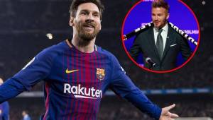 Messi se refirió al nuevo que equipo que tendrá Beckham en Estados Unidos.