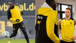 El atleta jamaicano ha compartido en redes sociales su primer día de entrenamiento con el club alemán. ¿De qué se trata?