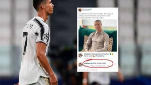 Cristiano Ronaldo ha sido criticado por un prestigioso virólogo italiano tras decir que las PCR son una mier...