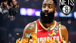 James Harden amenaza con irse de Houston Rockets para formar un enorme equipo junto a Kyrie Irving y Kevin Durant en los Brooklyn Nets.