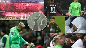 Las imágenes que nos dejó el trinfo del PSG sobre el Nantes en el Parque de los Príncipes. Keylor vio la roja, Neymar no pudo ocultar su enfado y Antonela estaba en el estadio apoyando a Messi.