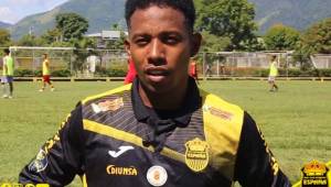 Yesith Martínez se integró este mismo lunes a los trabajos de pretemporada del Real España. Viene de jugar en el Deportivo Pasto de Colombia.