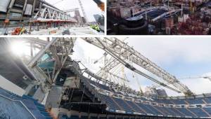 Así van las obras de remodelación del Santiago Bernabéu, la casa del Real Madrid.