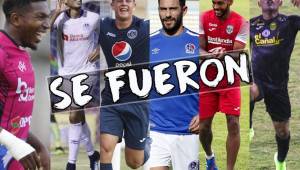 Fueron muchos los futbolistas que fueron dados de bajas y otros que decidieron irse de la Liga Nacional del fútbol de Honduras para este torneo Clausura.