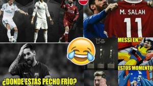 La UEFA dio a conocer este lunes a los tres candidatos al mejor futbolista del año y Messi no aparece en la lista. Los memes destrozaron al crack argentino.