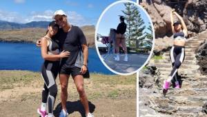 Luego de explotar el Instagram, Georgina Rodríguez, salió a dar un paseo junto a Cristiano Ronaldo en la isla de Madeira. A ambos famosos los acompañó el hijo de CR7.