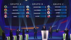 Este jueves se ha sorteado en Brasil los grupos para la Copa América 2019.