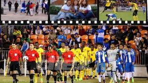 La Selección de Honduras cayó 1-0 en amistoso ante Jamaica en el BBVA Compass Stadium de Houston. Estas son las imágenes que dejó el duelo.