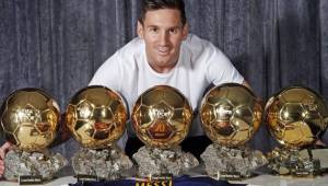 Leo Messi sumó este lunes un nuevo Balón de Oro y supera a Cristiano Ronaldo en Balones de Oro.