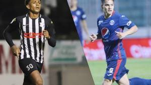 El progreseño Cristian Sacaza es una de las figuras del Honduras y estará cara a cara con Diego Auzqui del Motagua, un jugador que ha mostrado cualidades.