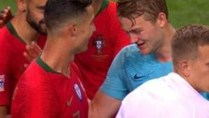 De Ligt tuvo una conversación con Cristiano Ronaldo y le dijo que se fuera a la Juventus.