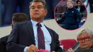 Laporta habló del futuro de Koeman antes del partido contra el Cádiz por la jornada seis de la Liga Española.