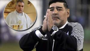 Maradona se confesó por última vez en 2019 y le pidió al cura que lo bendijera con paz.