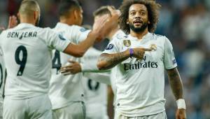 Marcelo está teniendo una buena temporada con Real Madrid y anota el descuento en el clásico.