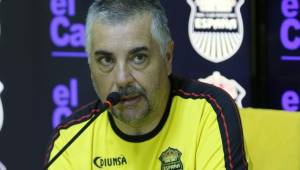 El técnico del Real España criticó que el juego con Platense se juegue a la 3:00pm en Puerto Cortés.