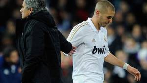 Benzema quería marcharse del Real Madrid cuando era dirigido por José Mourinho.