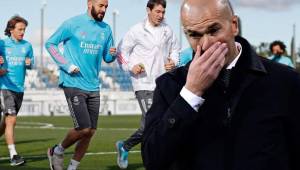 Zidane deberá seleccionar de la cantera para el partido contra Getafe debido a las bajas.