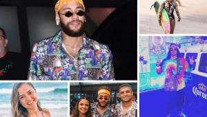 Neymar disfruta de sus vacaciones de navidad y le celebró el cumpleaños a su íntimo amigo surfista Gabriel Medina, la vestimenta del brasileño impresionó a todos.