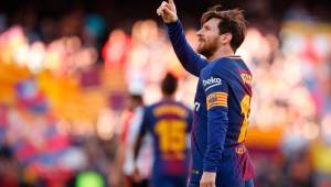 Messi es el máximo anotar del fútbol español con 25 tantos.