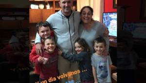 Julio 'Palomo' Rodríguez aterrizó este lunes en la madrugada en Uruguay ya se encuentra con su familia.