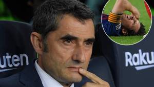 Ernesto Valverde dice que el Barcelona tiene suficiente equipo para sacar adelante los juegos sin Messi.