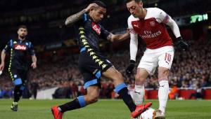 Arsenal derrota al Napoli en el Emirates Stadium. FOTO AFP