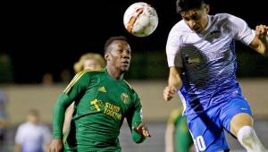 El hondureño Alberth Elis durante el debut con el Portland Timbers 2 de la USL de Estados Unidos. Foto cortesía