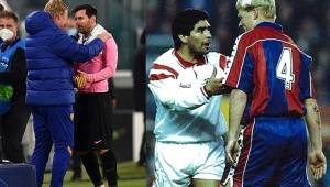 Ronald Koeman habló sobre Lionel Messi y Diego Maradona. Cada uno en su tiempo.