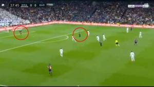 Thibaut Courtois salvó de dos claras acciones de gol al Real Madrid a disparos de Arthur y Lionel Messi.